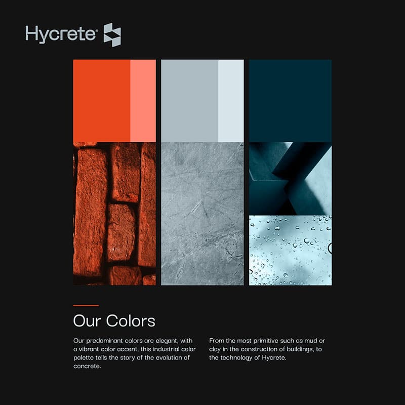 Hycrete colour inspiration