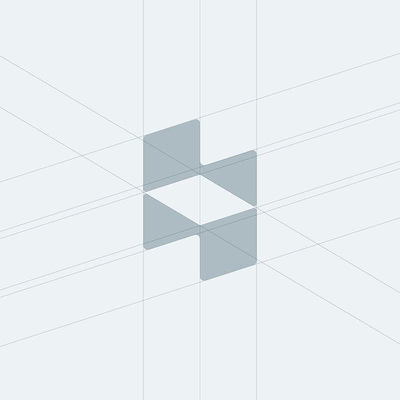 Hycrete logo-mark layout