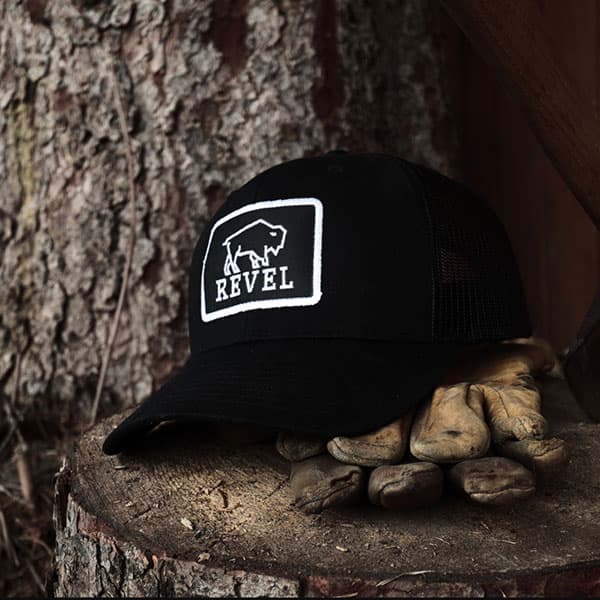 Revel trucker hat