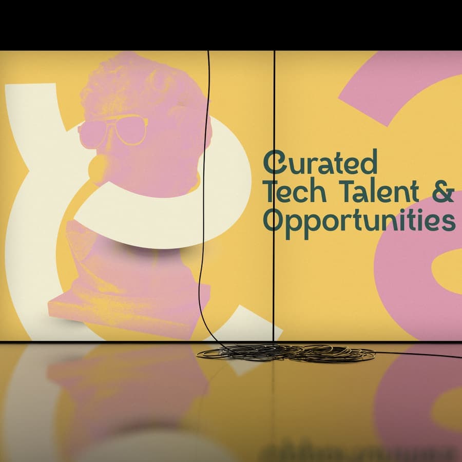 Cupalo brand on a stage set