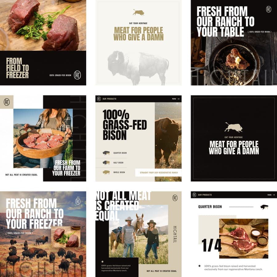Hightail Ranch social grid