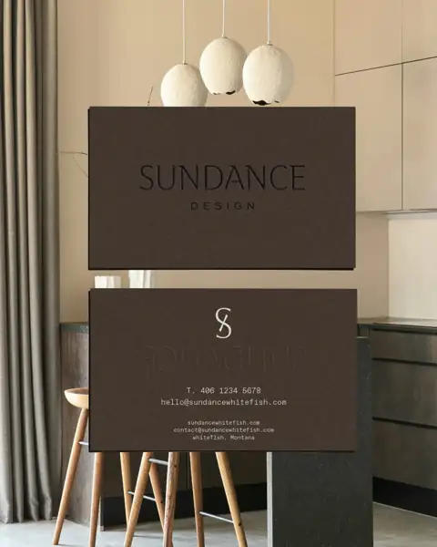 Sundance signage in a kitchen, animated