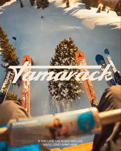 Tamarack Meadows ski post, animated